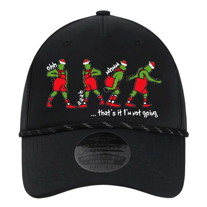 Funny Christmas ThatS It IM Not Going Performance The Dyno Cap