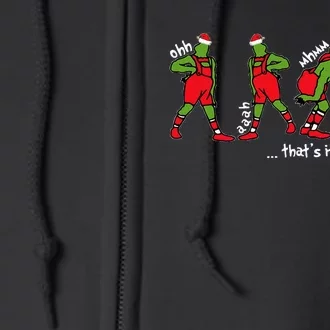 Funny Christmas ThatS It IM Not Going Full Zip Hoodie