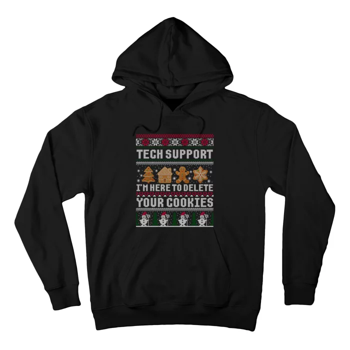 Funny Christmas Tech Support Computer Programmer Gift Hoodie