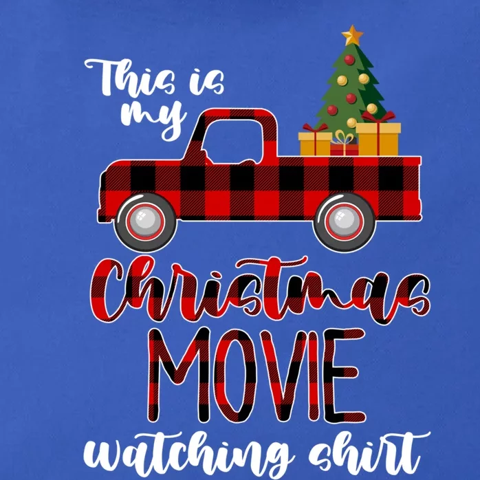 Funny Christmas This Is My Christmas Movie Watching Cute Gift Zip Tote Bag