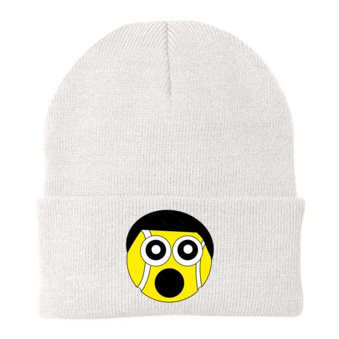 Fun Crazy Tennis Ball Face Knit Cap Winter Beanie