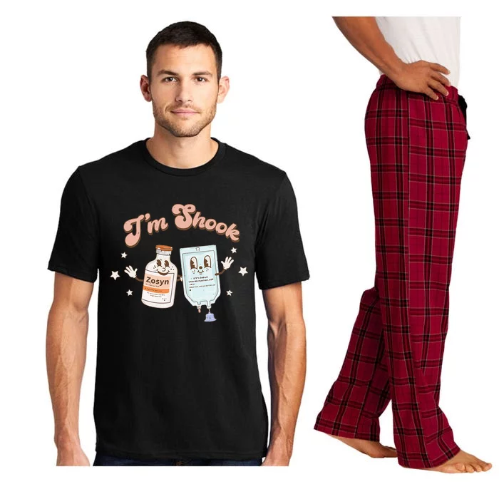 Funny Christmas Tee Crna Pacu ER ED ICU Cricital Care Nurse Pajama Set