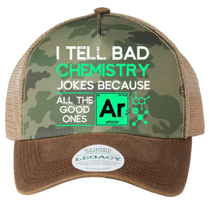 Funny Chemistry Teacher Science Gift Chemistry Legacy Tie Dye Trucker Hat