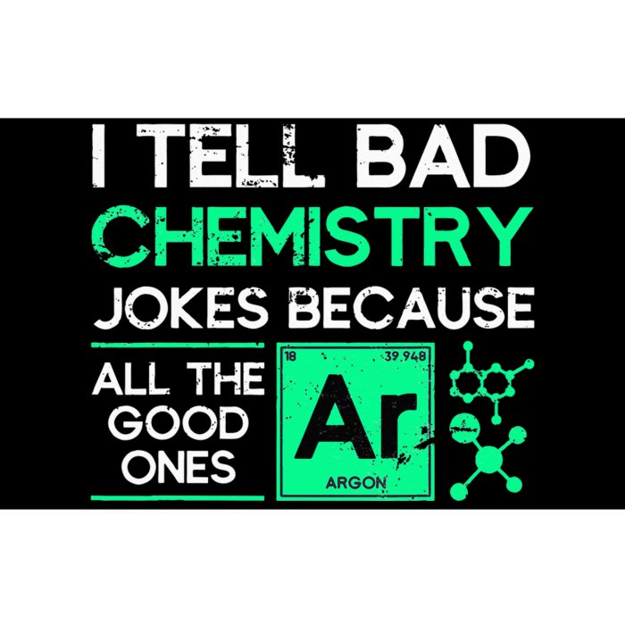 Funny Chemistry Teacher Science Gift Chemistry Bumper Sticker