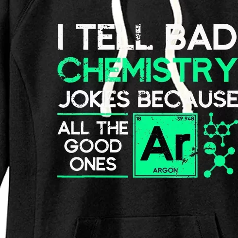 Funny Chemistry Teacher Science Gift Chemistry Women's Fleece Hoodie