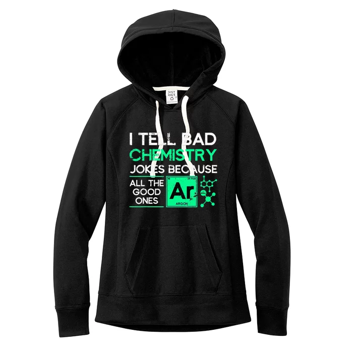 Funny Chemistry Teacher Science Gift Chemistry Women's Fleece Hoodie