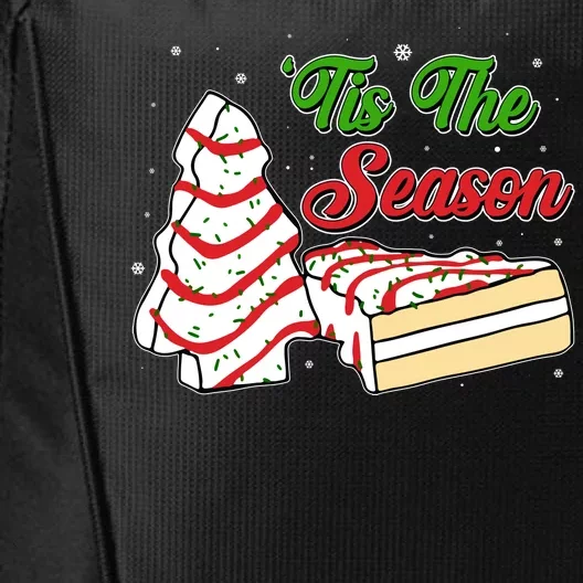 Funny Christmas Tis The Season Tree Cakes City Backpack