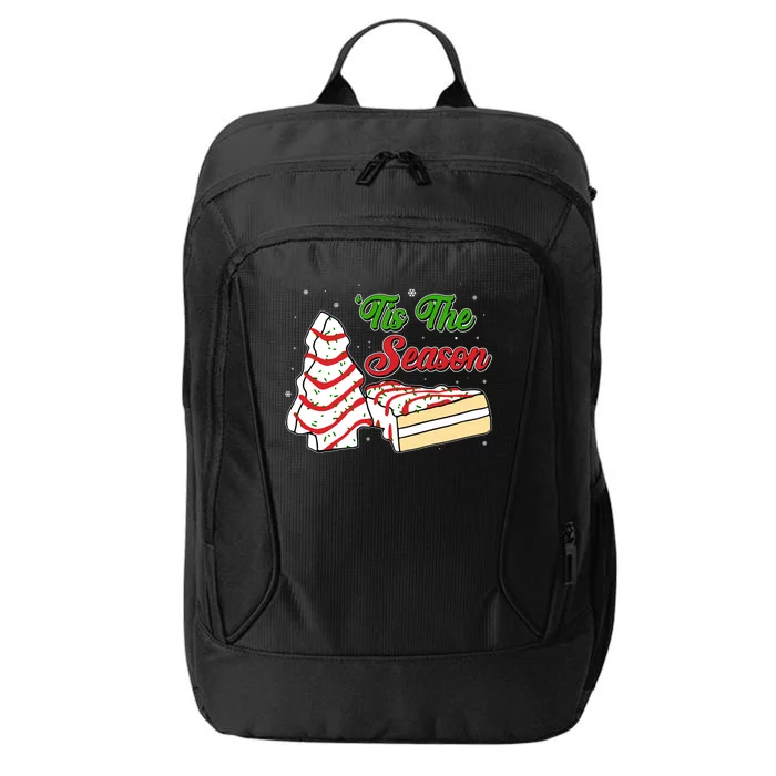 Funny Christmas Tis The Season Tree Cakes City Backpack