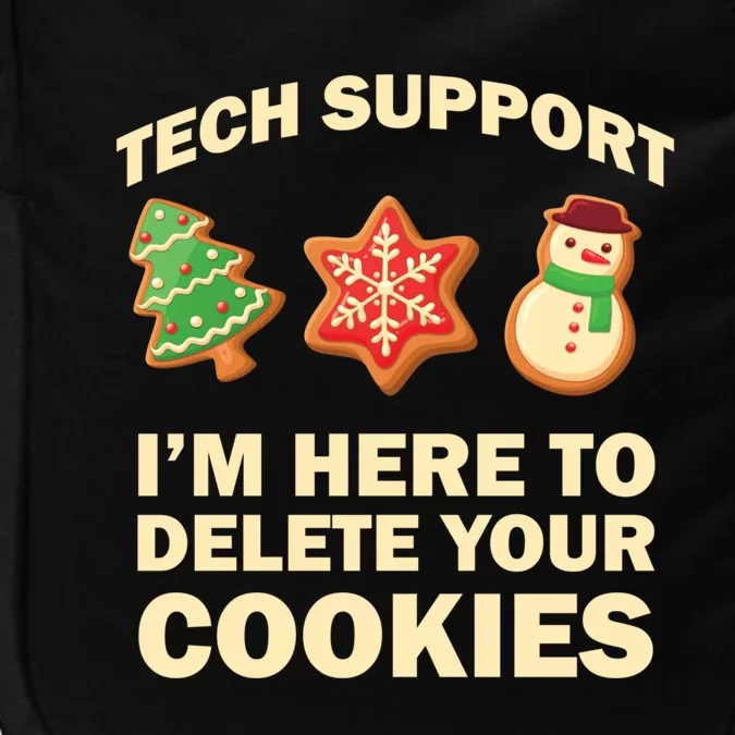 Funny Christmas Tech Support For Computer Programmer Impact Tech Backpack