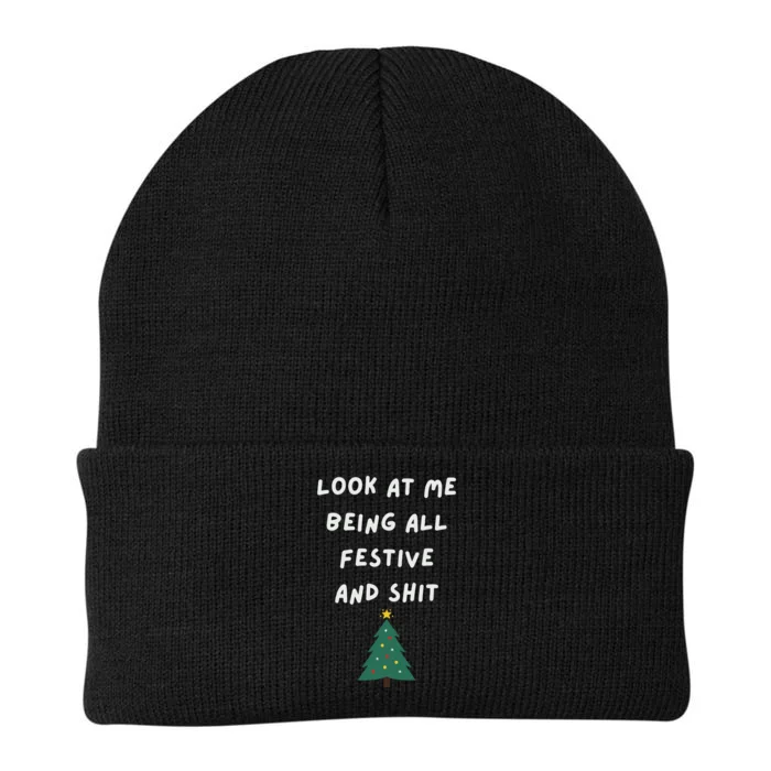 Funny Christmas Tree Knit Cap Winter Beanie