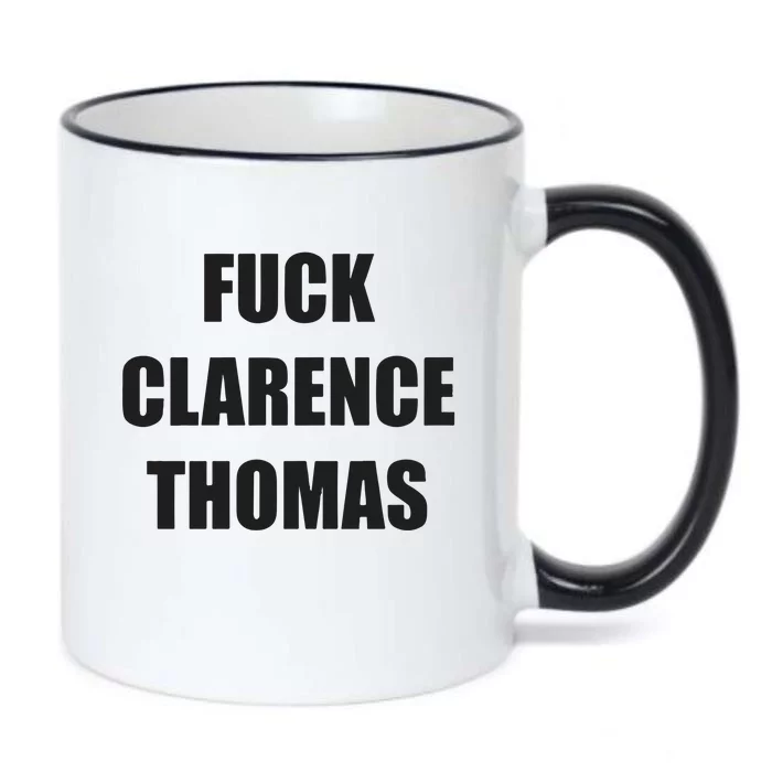 Fuck Clarence Thomas Black Color Changing Mug