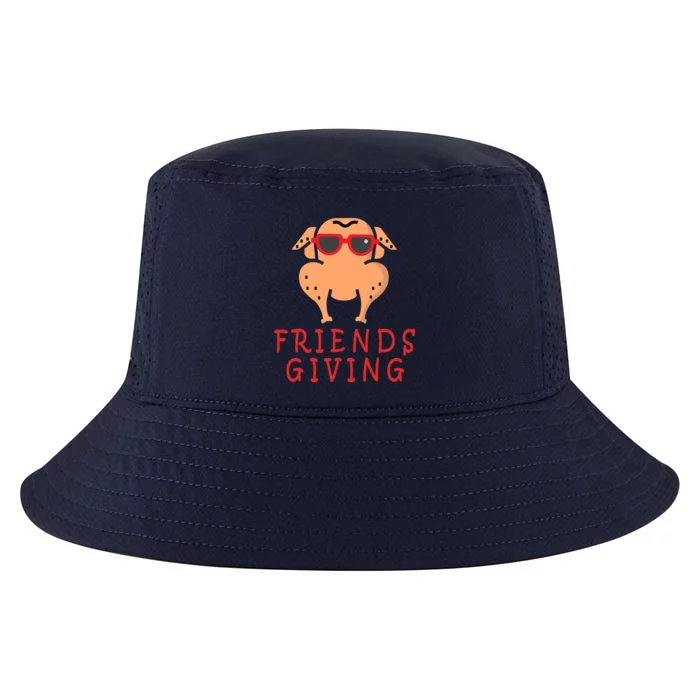 Friendsgiving Cool Thanksgiving Turkey Funny Cool Comfort Performance Bucket Hat