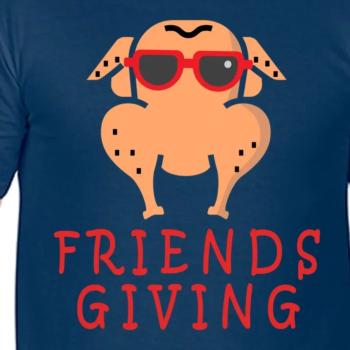 Friendsgiving Cool Thanksgiving Turkey Funny Comfort Colors T-Shirt