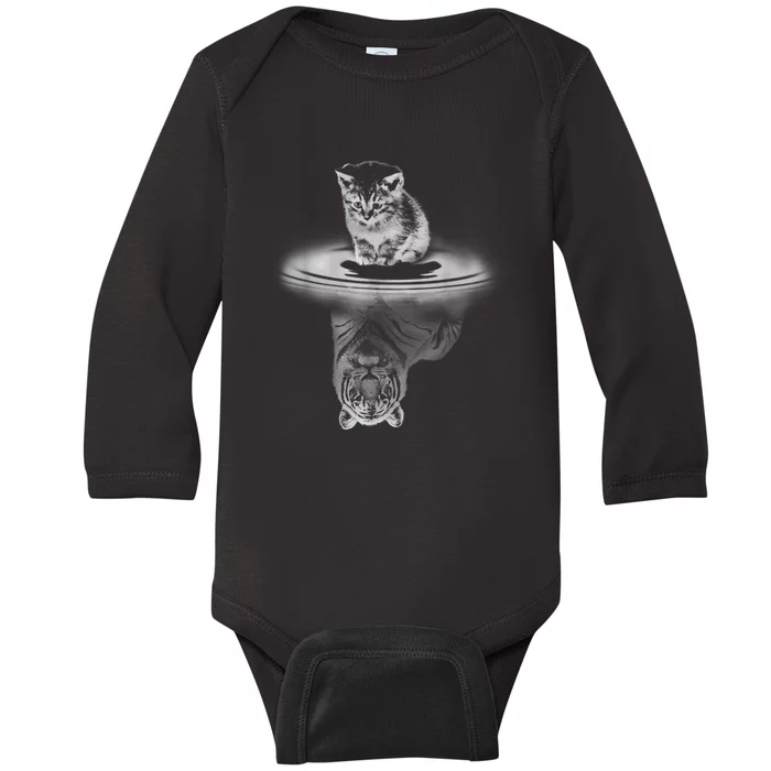 Funny Cat T Never Dream Gift For Cat Lovers Baby Long Sleeve Bodysuit