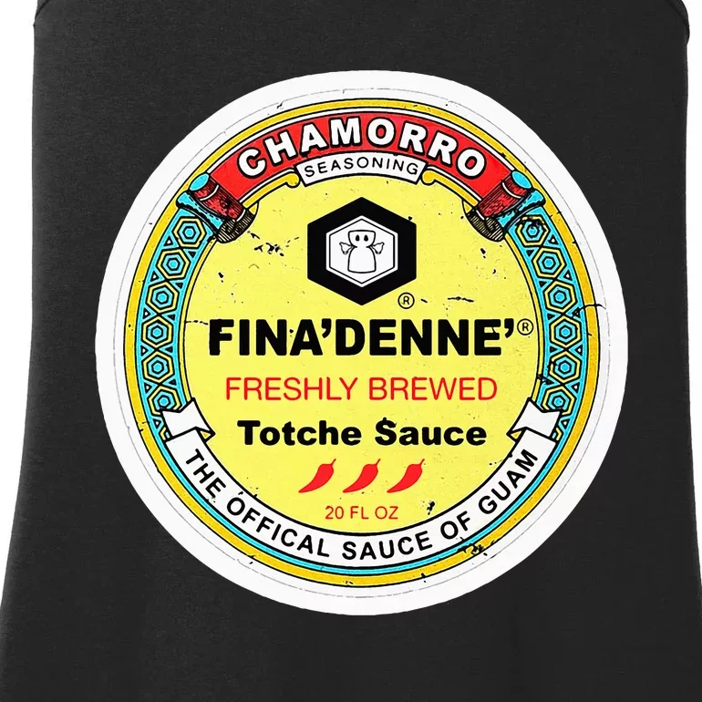 Finadenne Chamorro The Sauce Of Guam Ladies Essential Tank