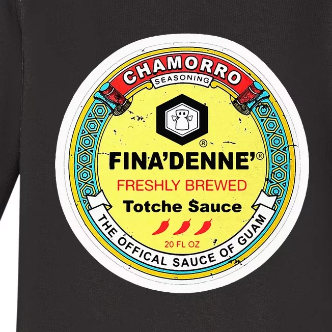 Finadenne Chamorro The Sauce Of Guam Baby Long Sleeve Bodysuit