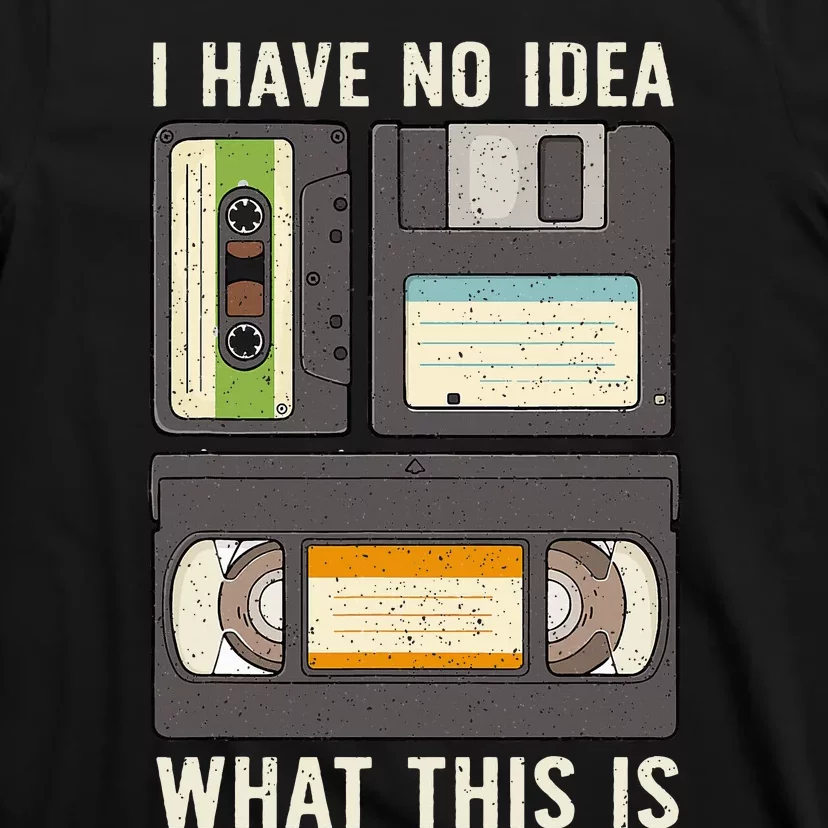 Funny Cassette Tape 1980s Throwback Party T-Shirt