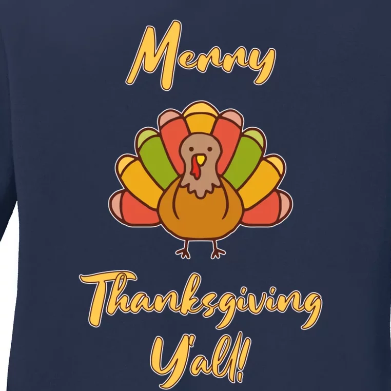 Funny Cute Turkey Day Merry Thanksgiving Happy Holiday Tops Gift Ladies Long Sleeve Shirt