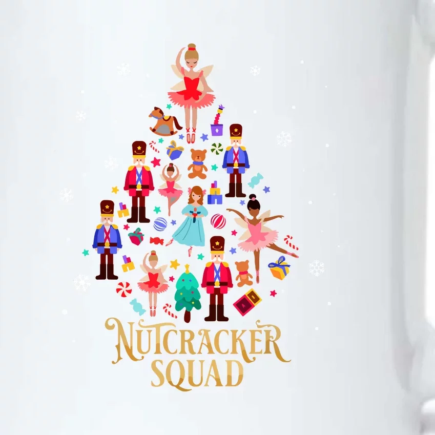 Funny Christmas Tree Nutcracker Squad Ballet Dance Gift Black Color Changing Mug