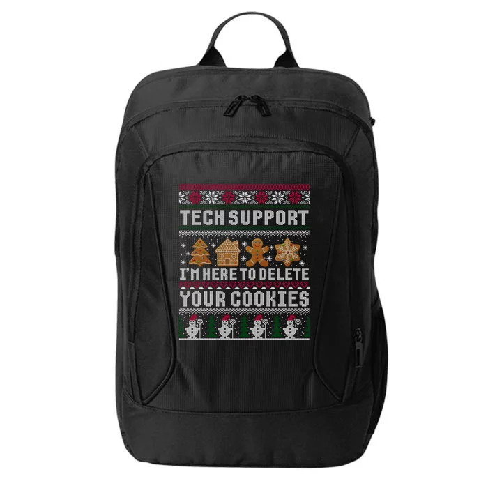 Funny Christmas Tech Supporgift Computer Programmer Gift Cool Gift City Backpack