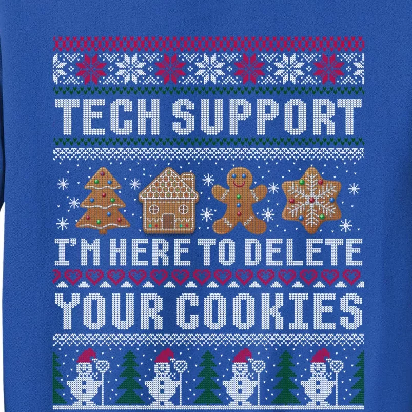 Funny Christmas Tech Supporgift Computer Programmer Gift Cool Gift Tall Sweatshirt