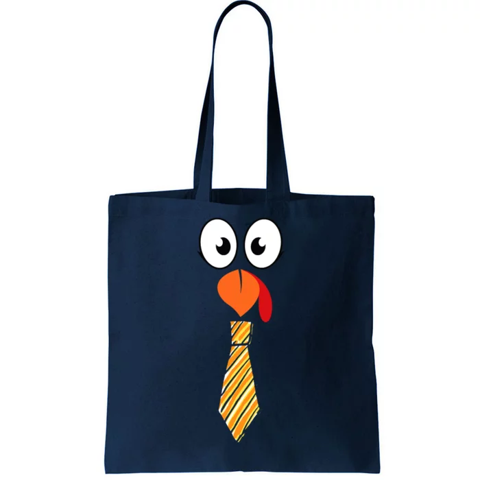 Funny Cute Turkey Face Pilgrim T Thanksgiving Costume Tote Bag