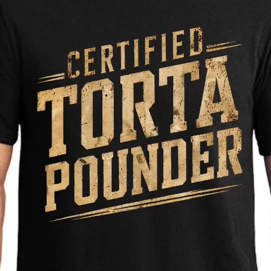 Funny Certified Torta Pounder Latino Pajama Set