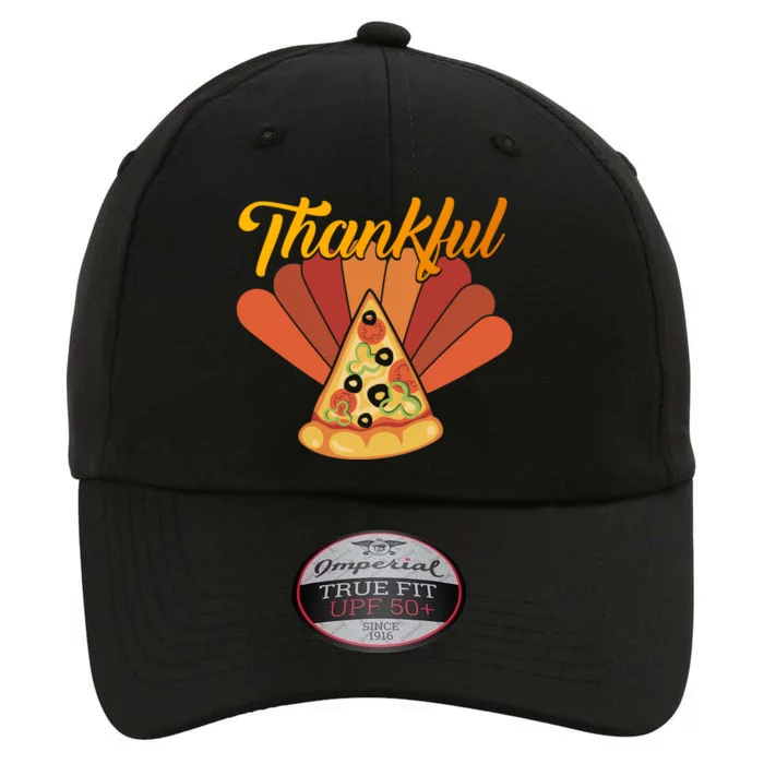 Funny Cute Thankful Turkey Pizza, Thankful Pumpkin Pie Thanksgiving The Original Performance Cap