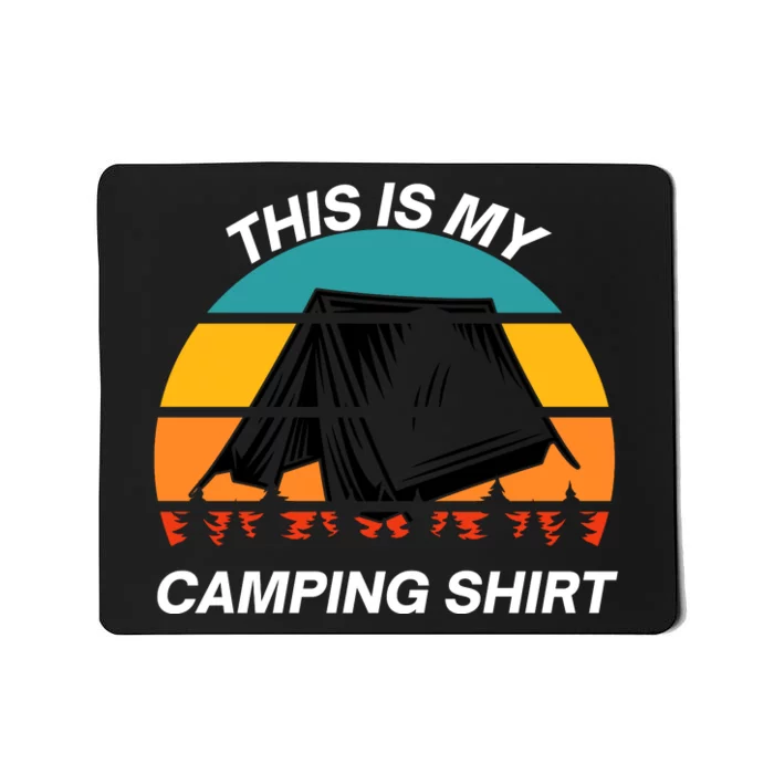 Funny Camping, This Is My Camping, Social Distancing, Hiking, Nature, Hike Mousepad