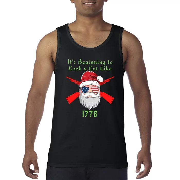 Funny Christmas Ultra MAGA Conservative Republican Tank Top