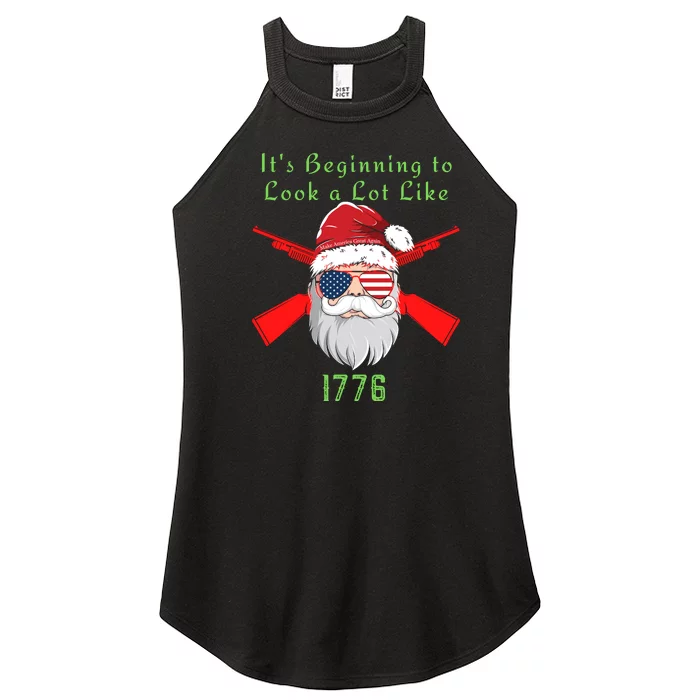 Funny Christmas Ultra MAGA Conservative Republican Women’s Perfect Tri Rocker Tank