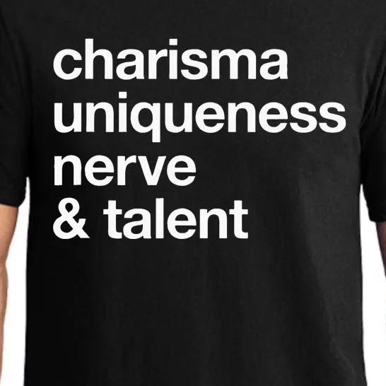 Funny Charisma Uniqueness Nerve Talent Gay Clothing Pajama Set