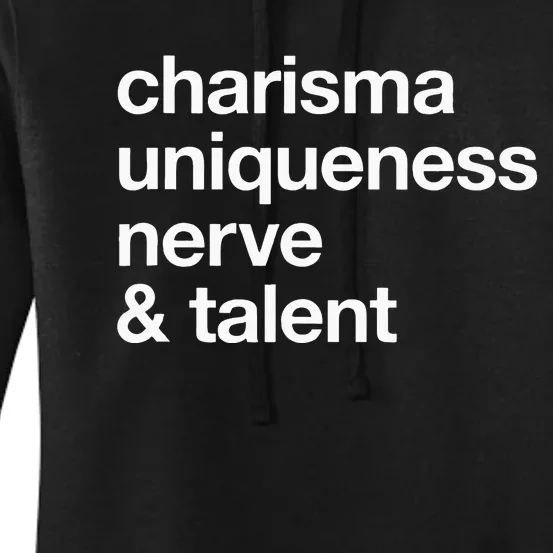 Funny Charisma Uniqueness Nerve Talent Gay Clothing Women's Pullover Hoodie