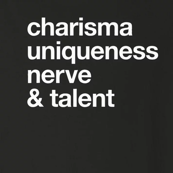 Funny Charisma Uniqueness Nerve Talent Gay Clothing Toddler Long Sleeve Shirt