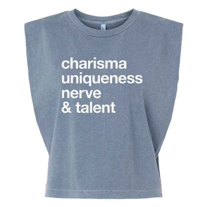 Funny Charisma Uniqueness Nerve Talent Gay Clothing Garment-Dyed Women's Muscle Tee