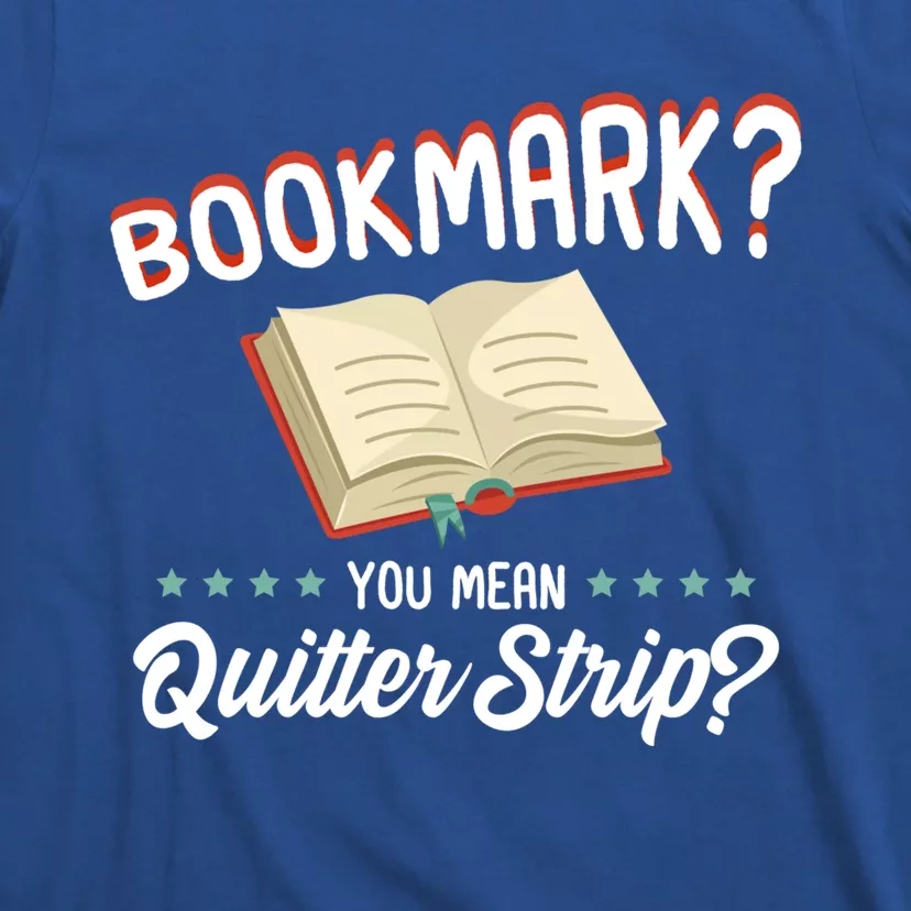 Funny Cool Unique Bookmark Book Nerd Gift T-Shirt