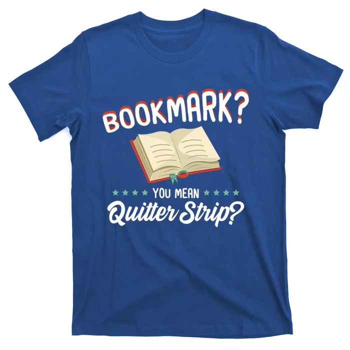 Funny Cool Unique Bookmark Book Nerd Gift T-Shirt