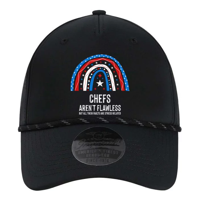 Funny Chef Usa Flag 4th Of July American Gift Performance The Dyno Cap