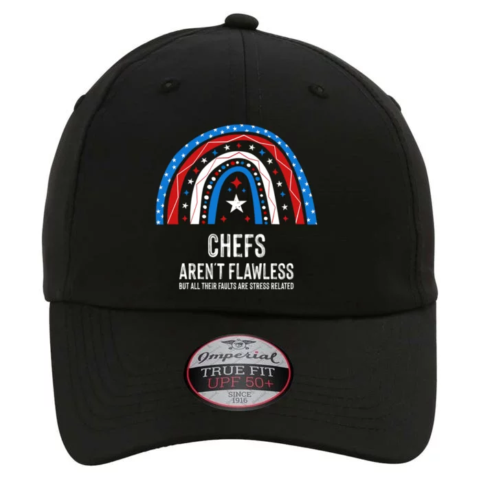 Funny Chef Usa Flag 4th Of July American Gift The Original Performance Cap