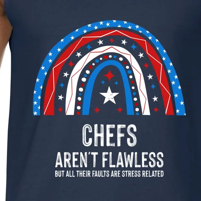 Funny Chef Usa Flag 4th Of July American Gift Comfort Colors® Tank Top