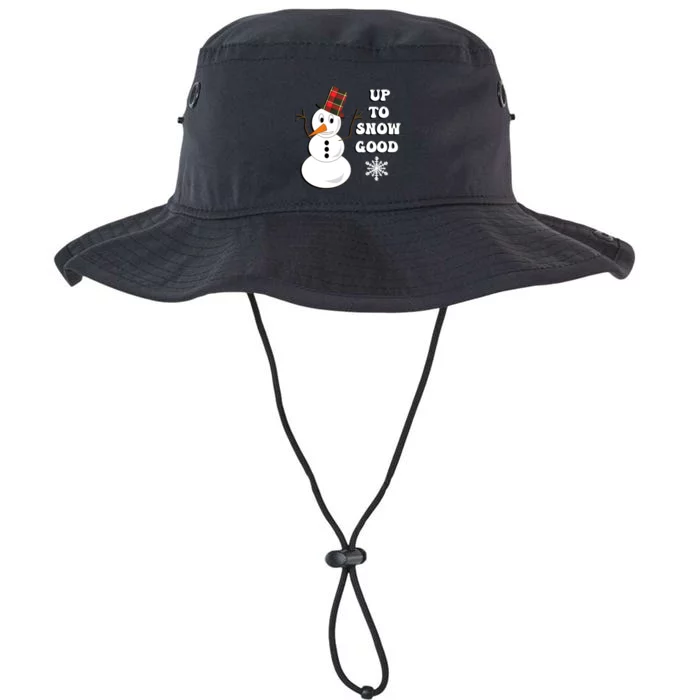 Funny Christmas Up To Snow Good Snow Gift Legacy Cool Fit Booney Bucket Hat