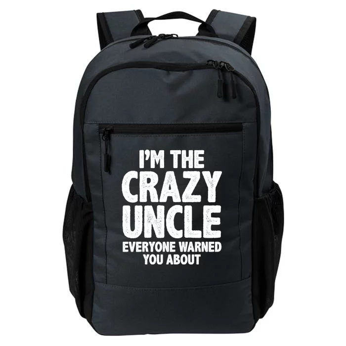 Funny Crazy Uncle Daily Commute Backpack