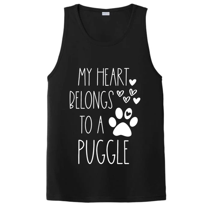 Funny Cute Valentines Day Gift For Rescue Dog Lover Funny Gift Performance Tank