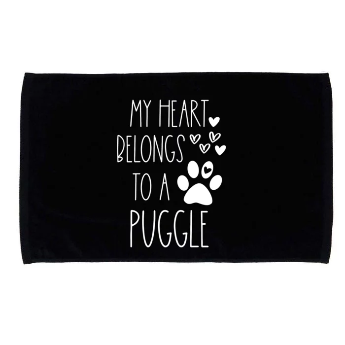 Funny Cute Valentines Day Gift For Rescue Dog Lover Funny Gift Microfiber Hand Towel