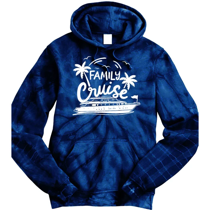 Family Cruise Vacation Outfits Cruise Squad Family Cruise Tie Dye Hoodie