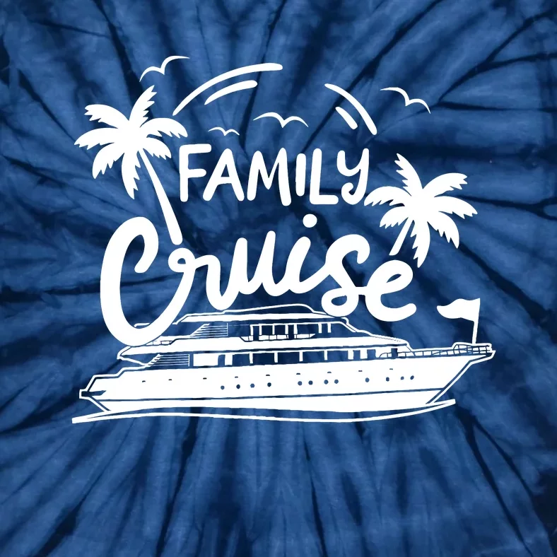 Family Cruise Vacation Outfits Cruise Squad Family Cruise Tie-Dye T-Shirt