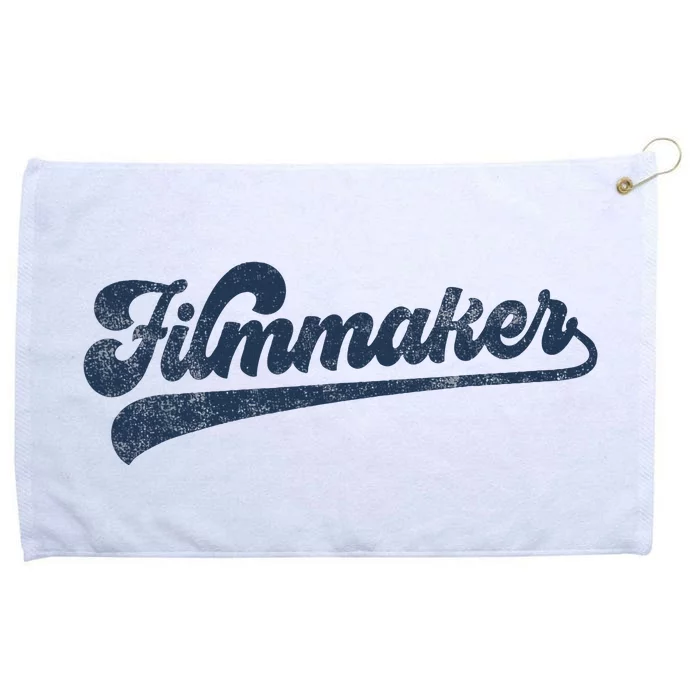 Filmmaker Cute Vintage Graphic Grommeted Golf Towel