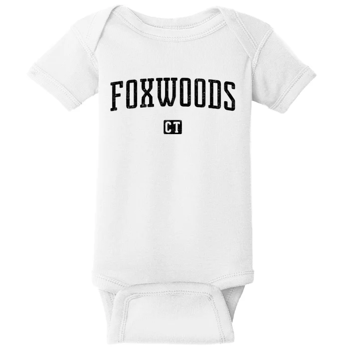 Foxwoods Connecticut Vintage Baby Bodysuit