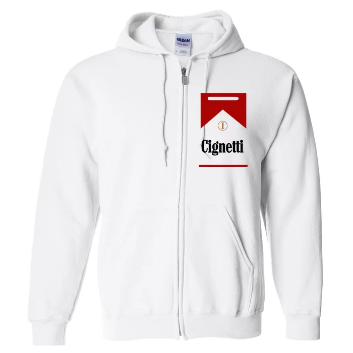 Funny Cignetti Vintage Full Zip Hoodie