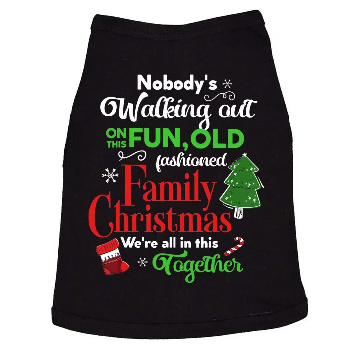 Family Christmas Vacation Pajamas Funny XMAS Ugly Christmas Doggie Tank